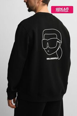 Karl Lagerfeld: Хлопковый свитшот 