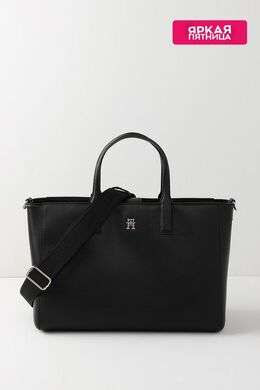 Tommy Hilfiger: Чёрная сумка  Soft