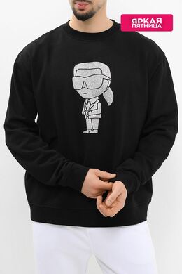 Karl Lagerfeld: Хлопковый свитшот 