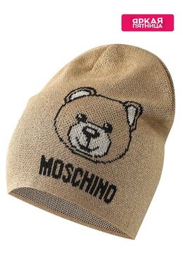 Moschino: Шапка с принтом 