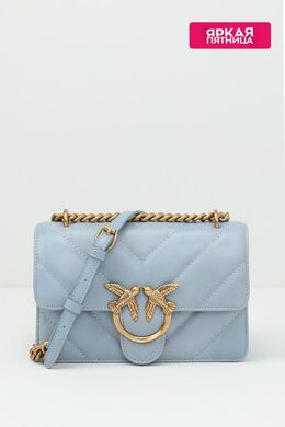 Pinko: Голубая сумка  Love