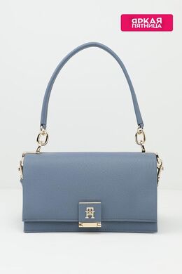 Tommy Hilfiger: Голубая сумка  TH