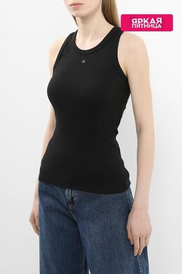 Calvin Klein: Хлопковый топ 