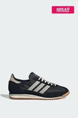 Adidas: Чёрные кроссовки 