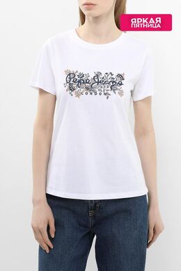 PEPE JEANS: Хлопковая футболка 