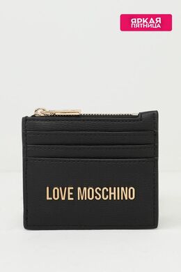 Love Moschino: Чёрный картхолдер 