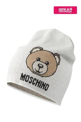 Moschino: Серая шапка 