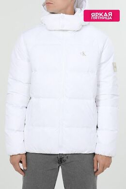Calvin Klein Jeans: Пуховик с капюшоном 