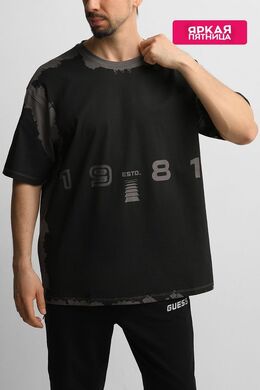 Guess: Хлопковая футболка 
