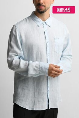 Guess: Льняная рубашка 
