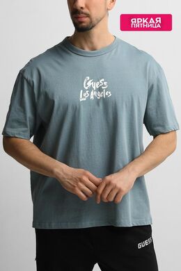 Guess: Хлопковая футболка 