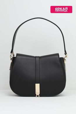 Tommy Hilfiger: Чёрная сумка  TH