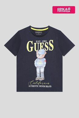 Guess: Хлопковая футболка 