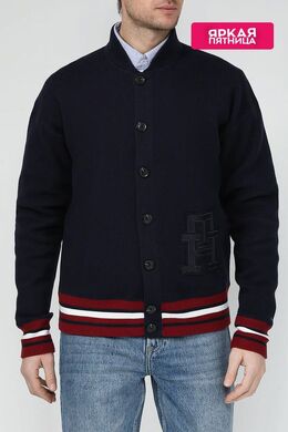 Tommy Hilfiger: Хлопковый кардиган  TH