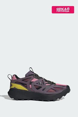 Adidas: Фиолетовые кроссовки 