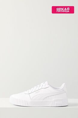 PUMA: Белые кеды  Carina