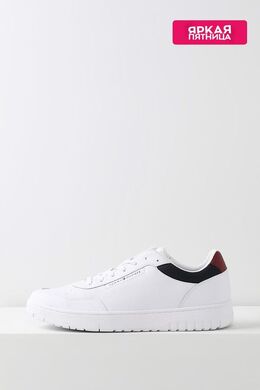 Tommy Hilfiger: Белые кеды 