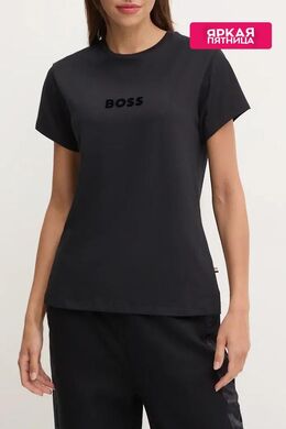 BOSS: Хлопковая футболка 