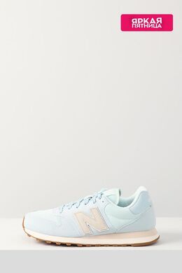 NEW BALANCE: Голубые кроссовки  500