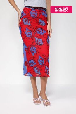 VERSACE JEANS COUTURE: Юбка с принтом 