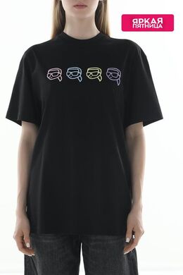 Karl Lagerfeld: Хлопковая футболка  Ikonik
