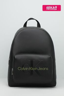 Calvin Klein: Чёрный рюкзак 