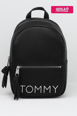 Tommy Hilfiger: Чёрный рюкзак 