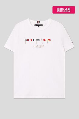 Tommy Hilfiger: Хлопковая футболка 