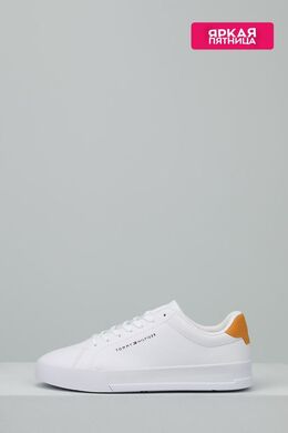Tommy Hilfiger: Белые кеды 