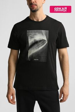 Calvin Klein: Хлопковая футболка 