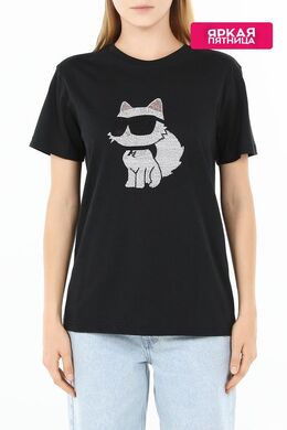 Karl Lagerfeld: Хлопковая футболка 