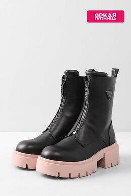 Guess: Чёрные ботинки 