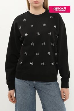 Karl Lagerfeld: Хлопковый свитшот 