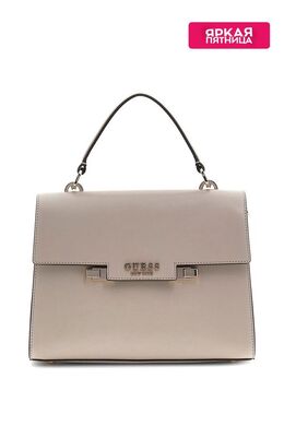 Guess: Коричневая сумка 