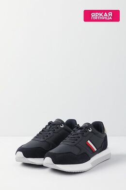Tommy Hilfiger: Синие кроссовки 