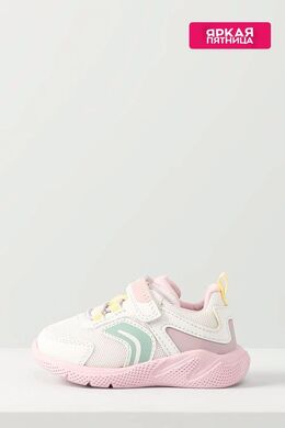 Geox: Белые кроссовки 