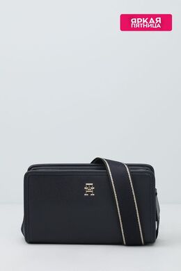 Tommy Hilfiger: Синяя сумка  TH