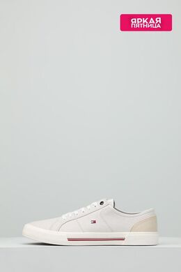 Tommy Hilfiger: Бежевые кеды 