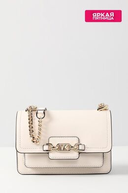 Michael Michael Kors: Бежевая сумка 