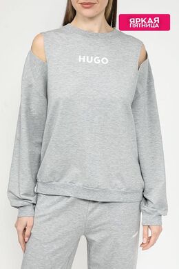 HUGO: Серый свитшот 