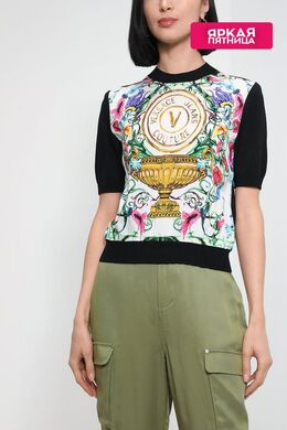 VERSACE JEANS COUTURE: Топ из вискозы 