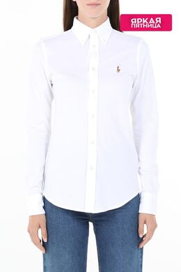 POLO RALPH LAUREN: Хлопковая блуза 