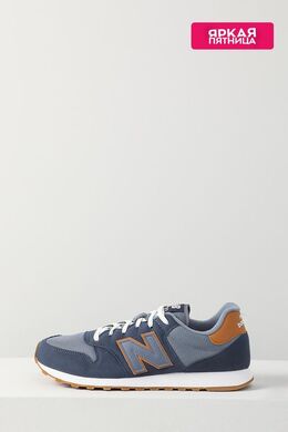 NEW BALANCE: Синие кроссовки  500