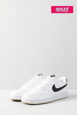 Nike: Белые кеды  Court Vision Low