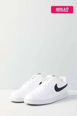Nike: Белые кеды  Court Vision Low