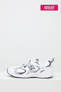 NEW BALANCE: Белые кроссовки 