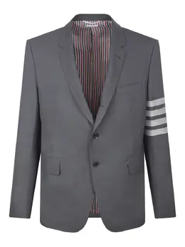 Thom Browne: Пиджаки  4-Bar из шерсти