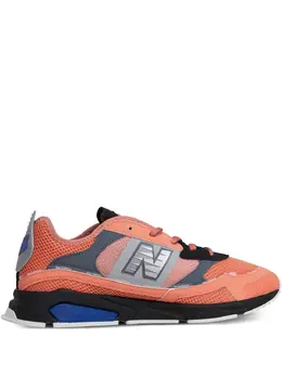 New Balance: Оранжевые кроссовки  X-Racer