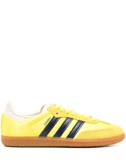 adidas: Жёлтые кроссовки  Samba
