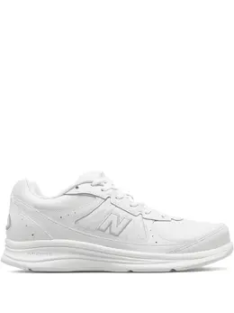 New Balance: Белые кроссовки 